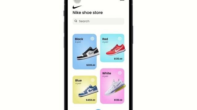 Figma Study_Shoe Ordering App Design смотреть онлайн