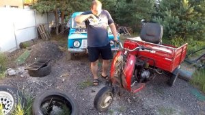 Мотороллер Муравей - привет из Китая, или собственная разработка родом из СССР?