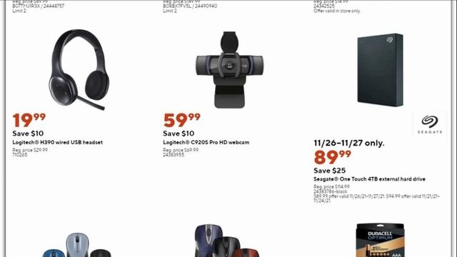 Staples Black Friday 2021 Ad and Deals - Staples Cyber Monday 2021 смотреть онлайн