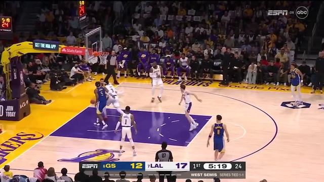 How LeBron Dominated Steph In Game 3 | Lakers Warriors 2023 NBA Playoffs смотреть онлайн