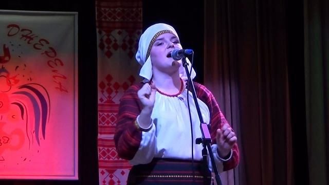 Ой поля, поляне... - Екатерина Хоруженко (acapella) смотреть онлайн