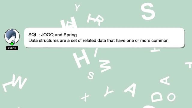 SQL : JOOQ and Spring смотреть онлайн