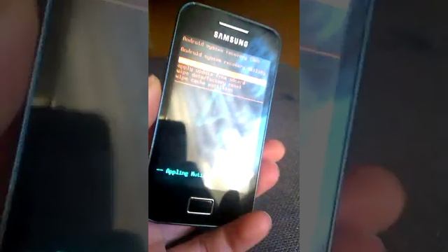 Samsung Galaxy Ace ClockWorkMod Recovery (GT-S5830i) смотреть онлайн
