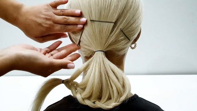 ПУЧОК ❤️НА ?РЕДКИЕ ВОЛОСЫ ?ЗА 1 МИНУТУ. ❤️BUN ?FOR SPARSE HAIR? IN 1 MINUTE. смотреть онлайн
