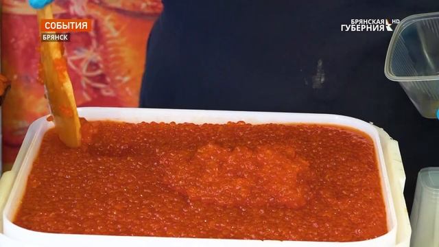 В Фокинском районе Брянска открылась выставка рыбных деликатесов