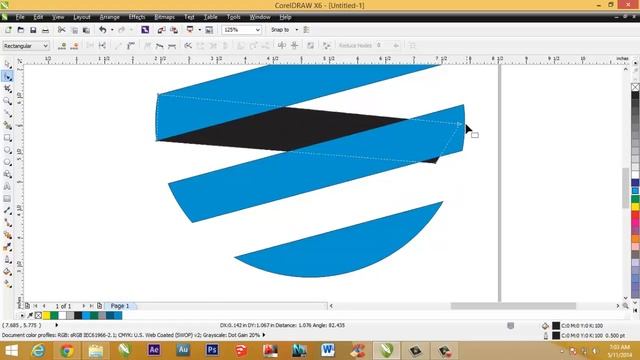 Cara membuat logo 3d dengan coreldraw x6 смотреть онлайн
