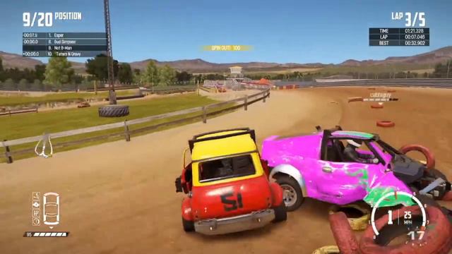 Wreckfest Multiplayer: Compact Chaos
