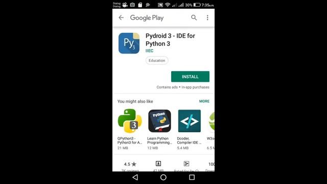 Python 3 IDE for Android|Python смотреть онлайн