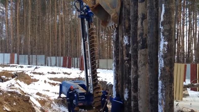Установка трубы в лидерную скважину смотреть онлайн
