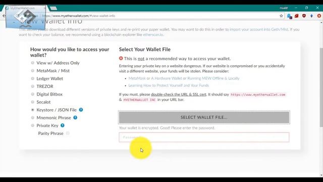 Cara Mengetahui Private Key MyEtherWallet - CRACKadabra смотреть онлайн