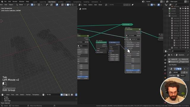 Biome Creation - Geometry Nodes and Chill смотреть онлайн