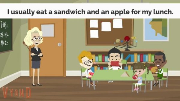 My Day: An animated English Lesson on Daily Routine