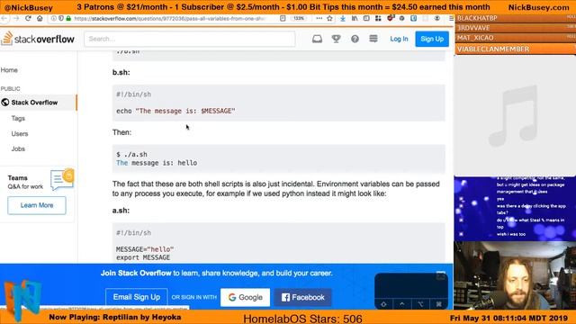 Live on Twitch: Working with the GitLab API, HomelabOS, Golang смотреть онлайн