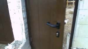 Распашные ворота из сендвич панелей