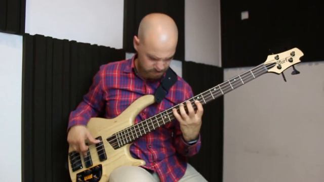 Cort B4 Plus Bass. Short demo, no talk. смотреть онлайн