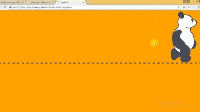 CHARACTER WALKING ANIMATION(PURE CSS) смотреть онлайн