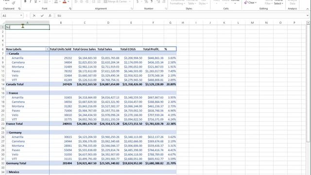 Microsoft Excel and Power Pivot - Video 17 - Microsoft Power Pivot using Cube Value Function смотреть онлайн
