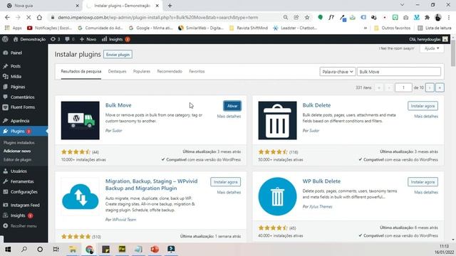 Como mover posts em massa para categorias e tags no WordPress смотреть онлайн