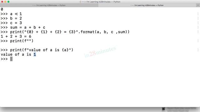 #2.14 Tip Using formatted strings in print method | Python Programming for Beginners and Kids смотреть онлайн