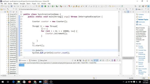 Java tutorial in Bangla 51| Synchronization in Multithreading смотреть онлайн