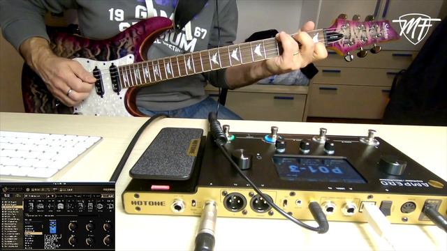 Hotone Ampero + Schecter Banshee Extreme: low price.... great result!!!!!! смотреть онлайн