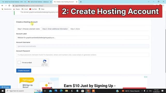 How to Host a Free Website with InfinityFree & Install Wordpress |Part 1| смотреть онлайн