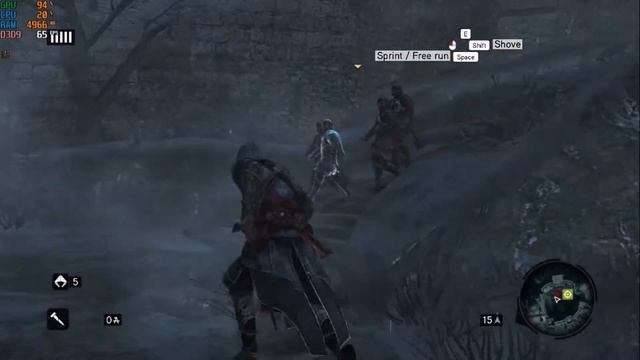 Assassins Creed Revelations | Intel i5 11400 uhd 730 Graphics 16GB ram gameplay test | Low end pc смотреть онлайн