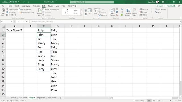 Excel Drop Down List Tips and Tricks смотреть онлайн