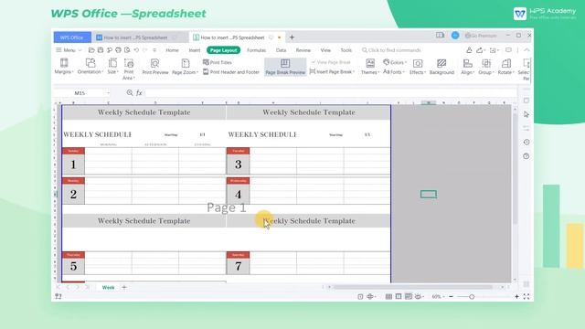 [WPS Academy] 2.2.6 Excel:How to insert Page Break in WPS Spreadsheet смотреть онлайн