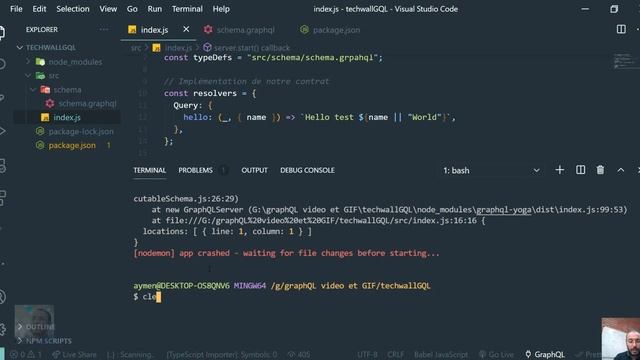 GraphQl Schema #4 смотреть онлайн
