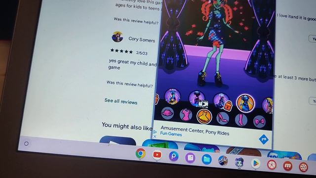 Playing Monster High Beauty Salon Game