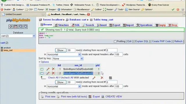 How To Creating A Simple Shopping Cart Using PHP And MYSQL смотреть онлайн