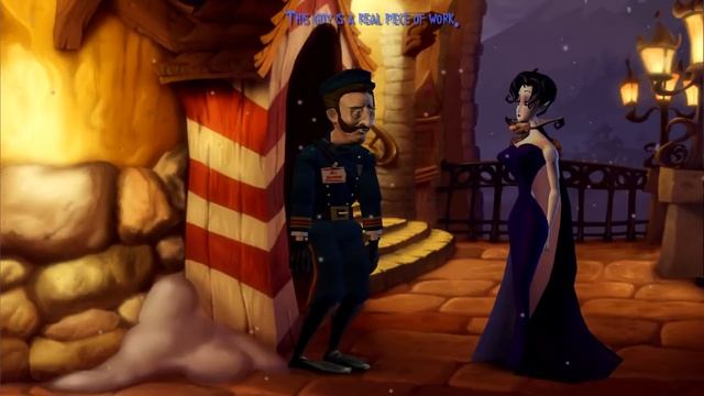 "A Vampyre Story", Full Walkthrough with subtitles, Part 26 - Constable Bud Crane dialogue смотреть онлайн