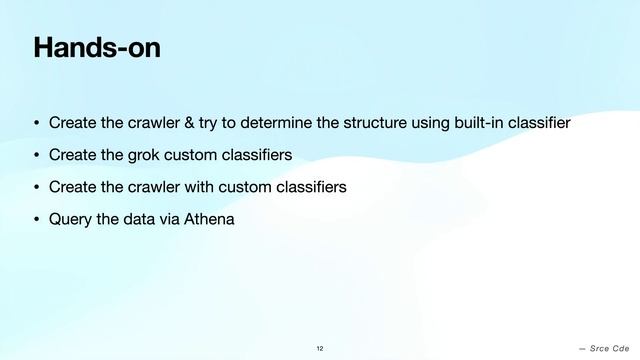 AWS Glue custom classifier | Grok | AWS Glue tutorial | p6 смотреть онлайн