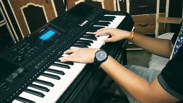 Kgf sad maa song piano cover on YAMAHA PSR E453 /PRAKHAR VYAS смотреть онлайн