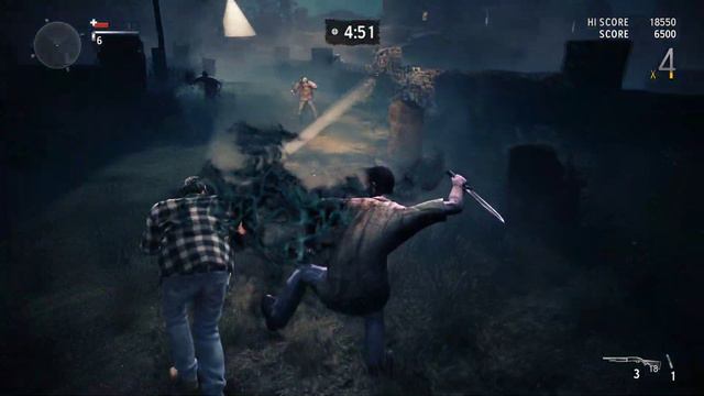 Alan Wake's American Nightmare the Cemetery. Fight & Survive until Dawn. NO COMMENTARY! смотреть онлайн