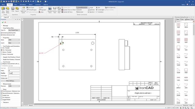 IronCAD SmartDimension Settings in Browser | My Triball смотреть онлайн