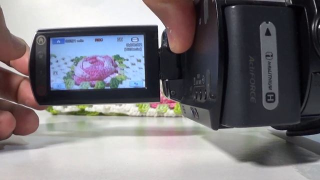 Filmadora Sony DCR-SR45 720 x 480 Zoom Optico 40x смотреть онлайн