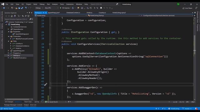 Add Entity Framework To ASP.NET Core 5 API | Ultimate ASP.NET Web API Tutorial for Beginners смотреть онлайн