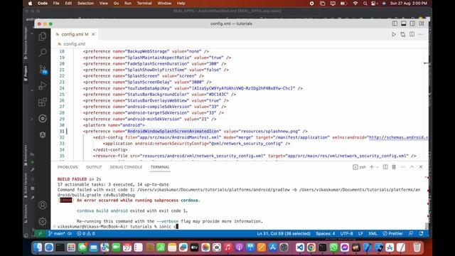 how to add splash screen if android-targetSdkVersion is 33 and above in ionic cordova app смотреть онлайн