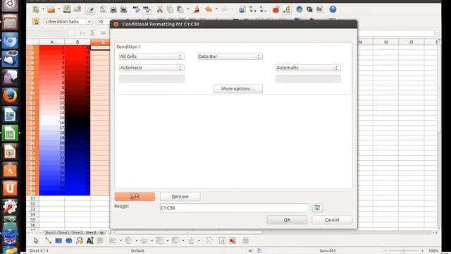 Libre Office Calc Tutorial : Conditional Formatting смотреть онлайн