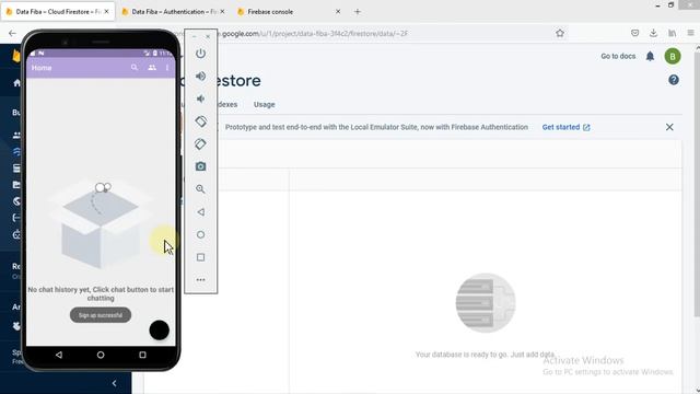 Tutorial Cara Membuat Aplikasi Chat Firestire Kotlin Sesi 1 di Android Studio смотреть онлайн