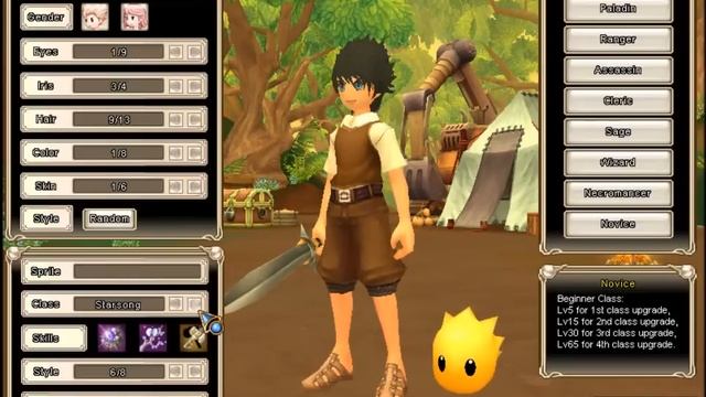 Grand Fantasia - Let's Play Part 1 - Character Creation and Intro смотреть онлайн