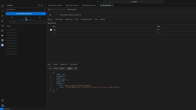 How to install postman plugin extension in Visual Studio Code| The TechFlow смотреть онлайн