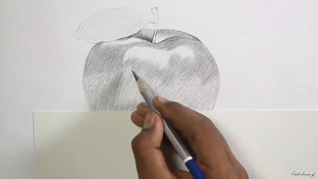How to Draw An Apple in Pencil | step by step how to use pencil strokes | Artist : Supriyo смотреть онлайн