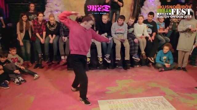 #32 1/2 Hip Hop 1x1 Vkusnolubov Urban Fest 2014 смотреть онлайн