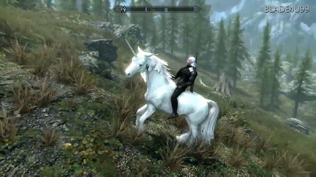 Skyrim SE - Unicorn Mount MOD [XB1] смотреть онлайн