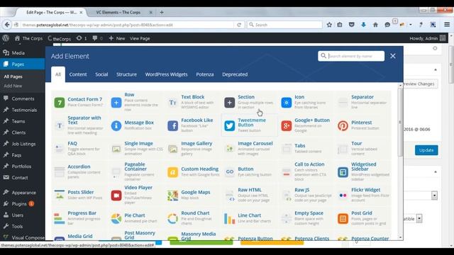 The Corps - Multi-Purpose Wordpress Theme - Instructional Video - Visual Composer [THEMEFOREST] смотреть онлайн