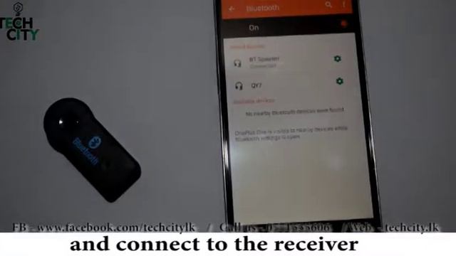 Bluetooth Audio Receiver - techcity.lk смотреть онлайн