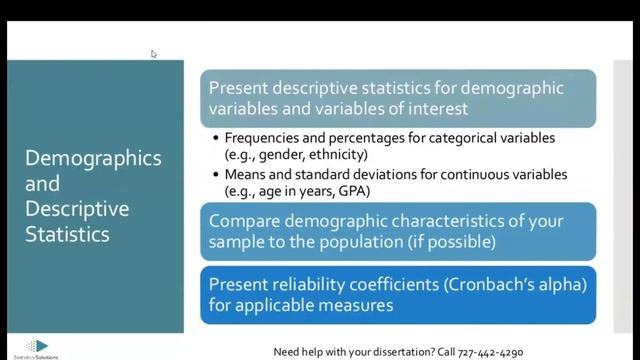 Confidently Present Your Quantitative Results Chapter смотреть онлайн